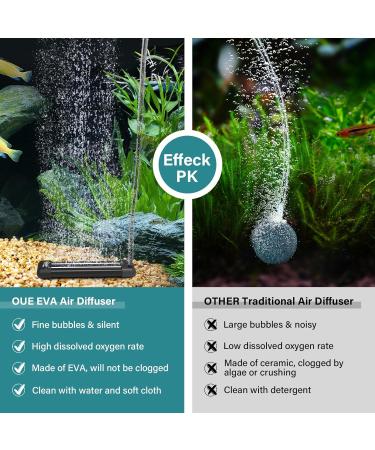 Buy Hygger Aquarium Air Stones - Quiet Oxygen Diffuser Set for Air Pump Ideal for Aquariums & Hydroponics - Buy Online on GoSupps.com