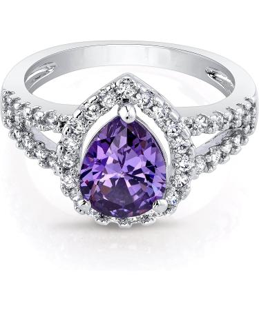 Tranquility Lavender Bath Bomb with Surprise Ring - Size 7 | Fragrant Jewels Classic Collection - Buy Online on GoSupps.com