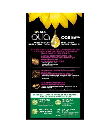Garnier Olia Dark Rose Quartz Hair Color Dye - Ammonia-Free Permanent Hair Color (2 Count) - Buy Online on GoSupps.com