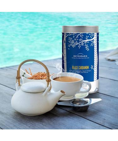 BEYONDARIE Cardamom Latte | Cardamom Mix Latte | Wild Latte | Herbal Latte | Cardamom Latte 100 g (Serves 40 Tea Cup) - Buy Online on GoSupps.com