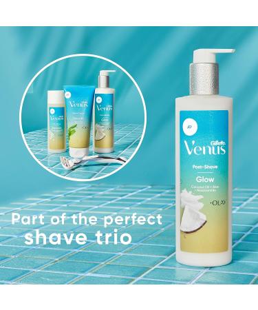 Venus Glow Post-Shave Oil Infused Moisturizer - 12 oz | Gillette Women's Aftershave - Buy Online on GoSupps.com