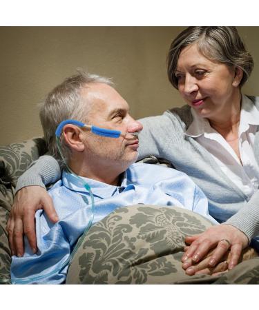 NATAKU 24 Pack Nasal Cannula Ear Cushions - Oxygen Ear Protectors for Comfort and Pain Relief (Blue) - Buy Online on GoSupps.com