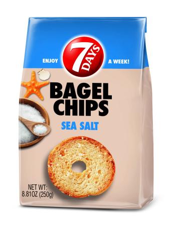 7Days Bagel Chips, Sea Salt, 8.81 oz. Bag