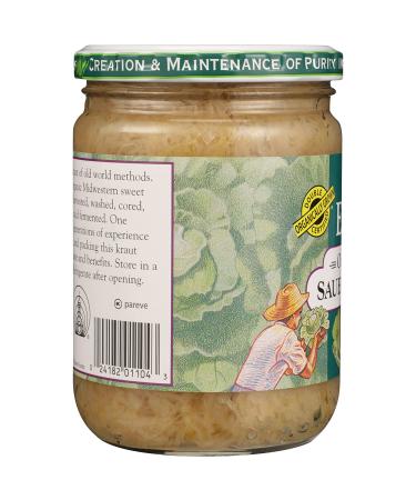 Buy EDEN FOODS Organic Sauerkraut 18 OZ - Healthy Fermented Cabbage - Buy Online on GoSupps.com