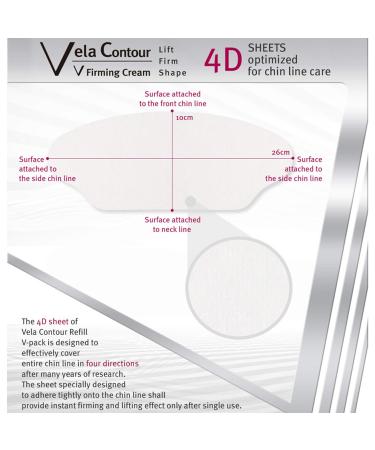 Vela Contour Neck Firming Serum & Mask - Reduce Double Chin & Sagging Skin - Buy Online on GoSupps.com