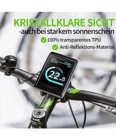 I-Lefante Protective Cover for Bosch Kiox 500 - Transparent Waterproof & Scratch-Resistant | E-Bike Display Protection with Wetsbar Pocket - Buy Online on GoSupps.com