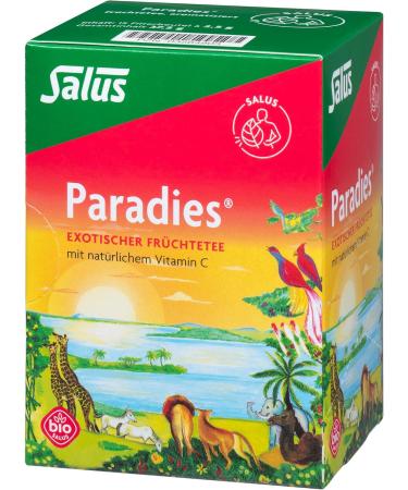  Salus Salus Paradies Vitamin-C Fruit Infusion (15 filter bags 37.5 g) Organic (1 x 38 g) - Buy Online on GoSupps.com