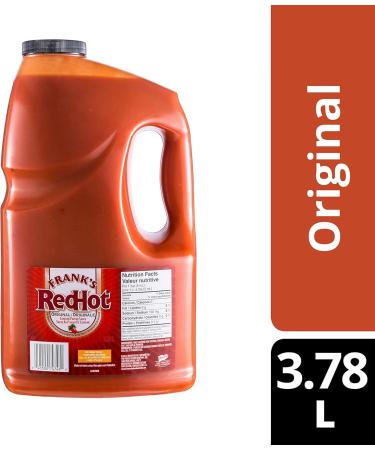 Frank's RedHot Hot Sauce Original 3.78L Original 3.78 l (Pack of 1) - Buy Online on GoSupps.com