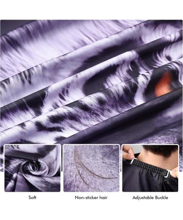 Buy Tiger Print Barber Cape - Adjustable Polyester Hair Cutting Cape for Salon Use | International Shipping - Buy Online on GoSupps.com
