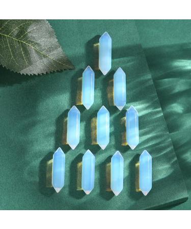 Xiannvxi 20-Piece Opal Healing Crystals & Gemstones Set - Natural Polished Drum Stones for Reiki Witchcraft & Magic Wand - Ideal Gift for Crystal Lovers - Buy Online on GoSupps.com