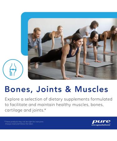 Pure Encapsulations - Glucosamine + Chondroitin with MSM - Healthy Cartilage Strength and Resilience* - 120 Vegetable Capsules - Buy Online on GoSupps.com