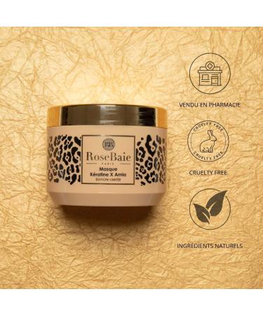 Rosebaie Keratin & Amla Box Set (Shampoo 500 ml + mask 500 ml) + 1 Free Random Color Scrunchie - Buy Online on GoSupps.com