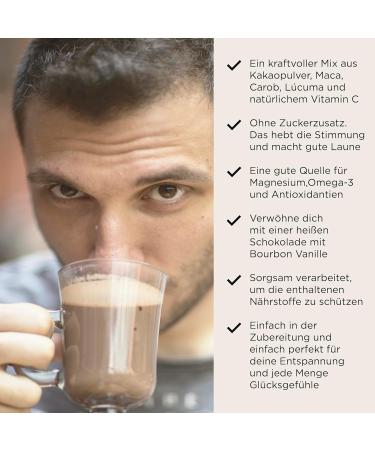 Buy Sooper Food Magic Cacao Kokosnuss 250g - Organic Vegan Chocolate Powder with Coconut & Vitamin C - Sugar-Free Mood Booster - Includes Acerola & Chia - Ships Worldwide - Buy Online on GoSupps.com