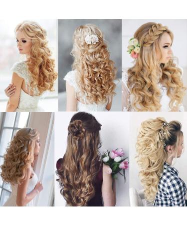 Dododoing Clip-In Hair Extensions - 6 Pieces 61-66 cm Smooth & Thick Synthetic Hair Dark Black - Perfect for Volume & Length - Buy Online on GoSupps.com