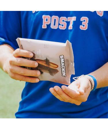 SMACKIN' Sunflower Seeds | Roasted Jumbo Sunflower Seeds | 4 Ounce Flavored Sunflower Seeds | Small-Batch American Made Sunflower Seeds | 12 Bags of Sunflower Seeds | Keto Snacks (Cracked Pepper) - Buy Online on GoSupps.com