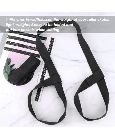 Durable Adjustable Yoga Mat Sling - 2 Piece Carrying Strap for Easy Transport - Black Yoga Mat Carrier Belt - Buy Online on GoSupps.com