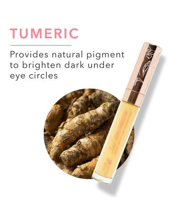 100% PURE 2nd Skin Yellow Corrector Liquid Concealer for Dark Under Eye Circles - Medium to Full Coverage - 0.17 Fl Oz - Buy Online on GoSupps.com