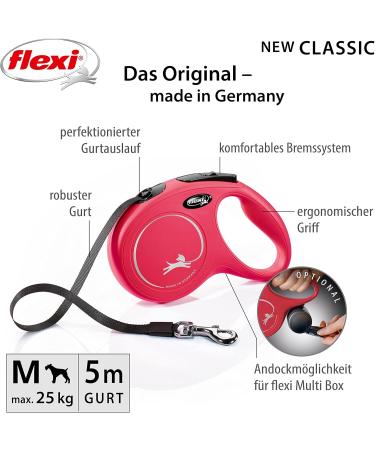 FLEXI CLASSIC RIBBON M (RED) - 5 Meters 25 KG | Premium Quality International Shipping - Buy Online on GoSupps.com