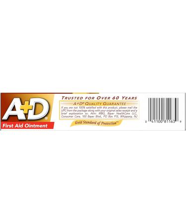 A+D First Aid Ointment Skin Protectant with Vitamin A&D 1.50 oz (Pack of 2) - Buy Now! - Buy Online on GoSupps.com
