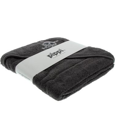 Pippi Unisex Baby Bathrobe - Grey (Size: 83X83) | Soft & Stylish Baby Robes for International Shipping - Buy Online on GoSupps.com