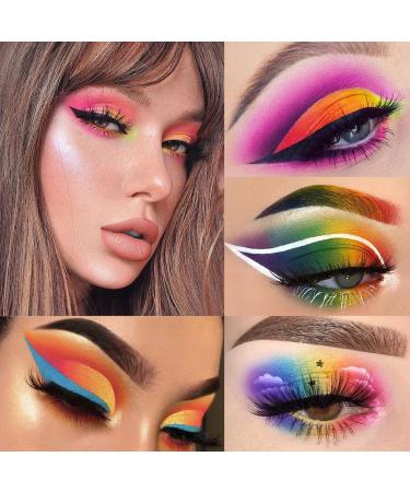 72 Colors Perling Gloss Matte Rainbow Makeup Palette - Ucanbe Professional Glitter Shimmer Eyeshadow | Bright Powder Eye Cosmetics - Buy Online on GoSupps.com