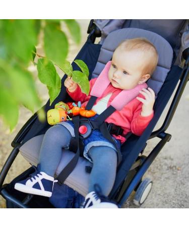 Pink Car Belt Pad - Faux Rabbit Shoulder Cushion for Safety Belt Protection | Seat Belt Upholstery 1 Pair - Buy Online on GoSupps.com