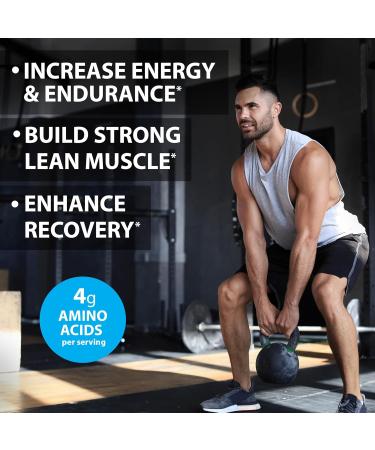 Ultimate Amino Acid Complex - 120 Vegan Tablets | 9 Essential EAAs + BCAAs | Boost Energy Muscle & Recovery - Buy Online on GoSupps.com