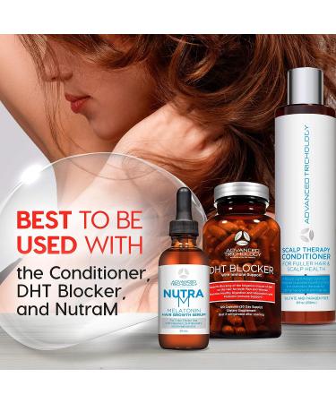HairStem DHT Blocker Shampoo with Biotin & Saw Palmetto - Clinically Developed Hair Loss Treatment - 10oz - Buy Online on GoSupps.com