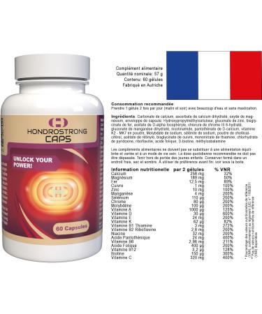 Hondrostrong Caps - 60 ED24 Capsules - Buy Online on GoSupps.com