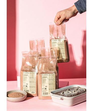 KoRo Organic Brownie Baking Mix - Pack of 6 (800g Each) | International Shipping Available - Buy Online on GoSupps.com