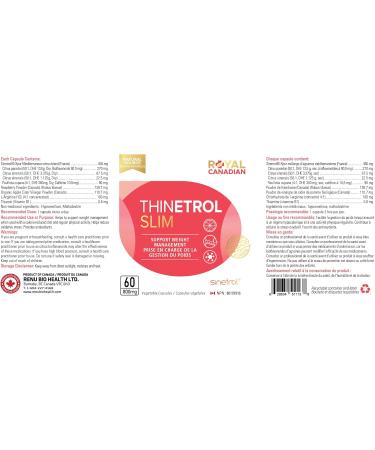 Thinetrol Slim | weight loss support appetite control enhanced recovery and improved metabolism (60 x 80mg Capsules) 60 count (Pack of 1) - Buy Online on GoSupps.com