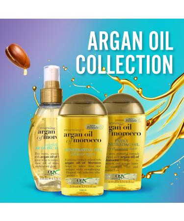OGX Argan Oil of Morocco Extra Penetrating Hair Oil For Dry and Damaged Hair 100 ml - Buy Online on GoSupps.com