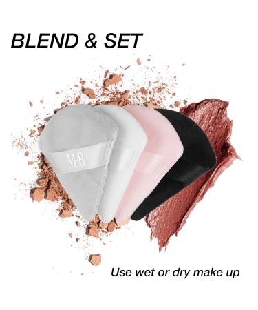 Expressions 8pc Beauty Buffs Set | Teardrop Makeup Blenders for Flawless Finish | Professional Cosmetic Sponges & Applicators - Perfect for All Skin Types - Buy Online on GoSupps.com