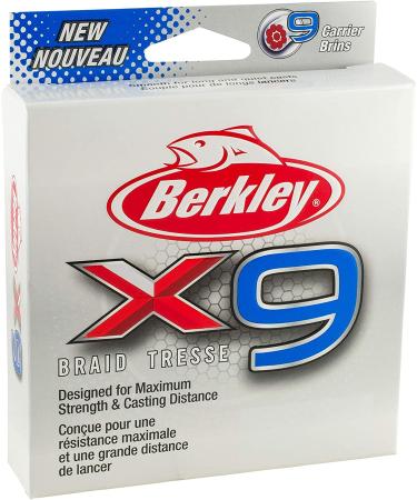 Berkley x9 Braid Fishing Line 80lb 295 Yards Low-Vis Green - High Performance Fishing Line - Buy Online on GoSupps.com