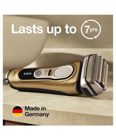 Braun Series 9 Pro 9419s Electric Razor for Men - Waterproof Foil Shaver Wet & Dry Shave ProLift Beard Trimmer Charging Stand Gold - Buy Online on GoSupps.com