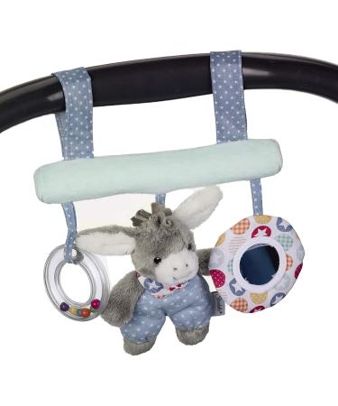 Sterntaler 6602000 Donkey Emmi Hanging Toy with Velcro Fastener - Rattles for Babies | Cute Colors Ideal from Birth | Shop Internationally - Buy Online on GoSupps.com