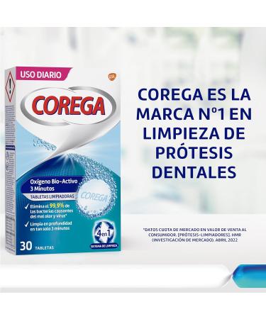Corega Bioactive Oxygen 66 Pack - Denture Cleansing Tablets - Buy Online on GoSupps.com