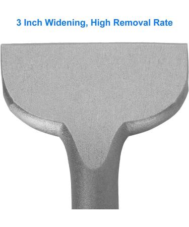 3 SDS Plus Angled Tile Chisel - 3x10 Thinset Scaling & Floor Scraper Chisel Bit - Buy Online on GoSupps.com