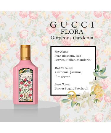 Gucci Flora Perfume for Women Variety Gift Set Mini Splashes 4 X 0.16 Fl oz Gardenia x2+Jasmine+Magnolia - Buy Online on GoSupps.com