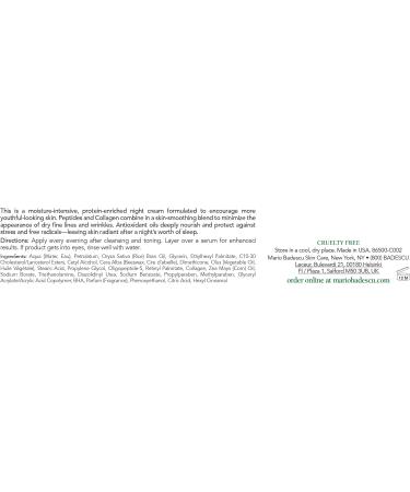 Mario Badescu Protein Night Cream 1 oz. - Buy Online on GoSupps.com