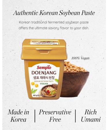 Sempio Doenjang Soybean Paste Bundled with Korean Soybean Dipping Paste - Buy Online on GoSupps.com