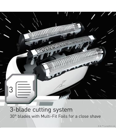 Buy Panasonic Electric Shaver Star Wars Stormtrooper - Wet Dry 3-Blade Men s Shaver ES-SWLT2W | International Shipping Available - Buy Online on GoSupps.com