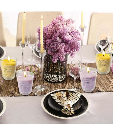 Scented Soy Wax Candles - 6 Fragrances Multi-Color Votive for Home Decor & Aromatherapy Gifts - Ideal for Valentine's Day Anniversaries Christmas & Thanksgiving - Buy Online on GoSupps.com