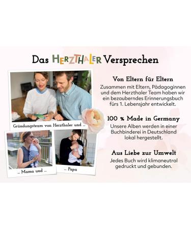 Baby Album My First Year - Beautiful Memory Book for Newborns | Ideal Gift for Birth | Pink Flowers Design - Buy Online on GoSupps.com