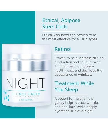 Buy Night Retinol Cream 1 fl oz - Anti-Aging Skincare for Youthful Skin - Free Shipping Worldwide - Buy Online on GoSupps.com