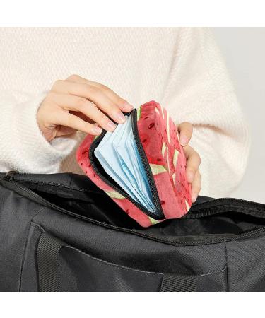 Women's Bonds Storage Pockets Stillpad Watermelon Portable Period Kit Bag | Feminine Product Organizer for Girls - Buy Online on GoSupps.com