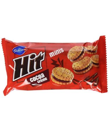 Bahlsen Hit Minis Delicious double biscuits with Utz certified cocoa cream - pastries for the whole family at home & on the way 24 pack (24 x 130 g) coffee chocolate 130 g (24 Pack)