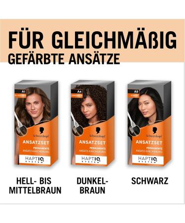 handle Schwarzkopf Startup set A4 dark brown level 3 4 x 45 ml durable hair color for the roots camouflage in just 10 minutes startup color for harmonious transitions 45 ml 4er Pack - Buy Online on GoSupps.com