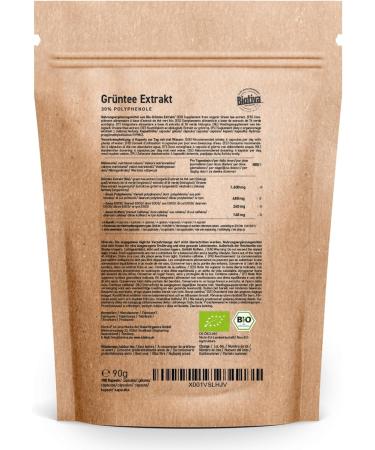 Good Organics Green tea extract organic 180 capsules - Buy Online on GoSupps.com