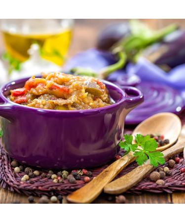 Med Cuisine Roasted Eggplant Pur e 800g | Vegan Smokey Flavour Dip & Spread | Perfect for Baba Ganoush - Buy Online on GoSupps.com
